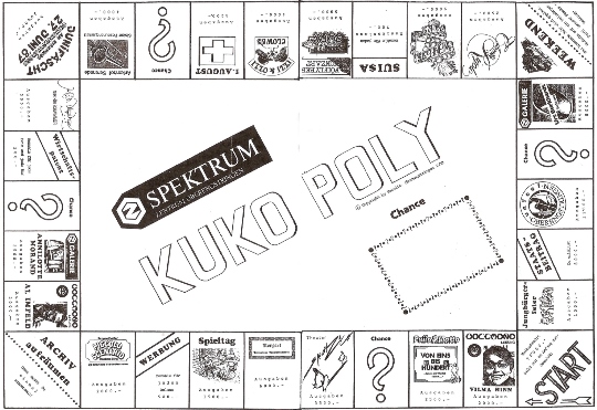 Spielplan Kukopoly
