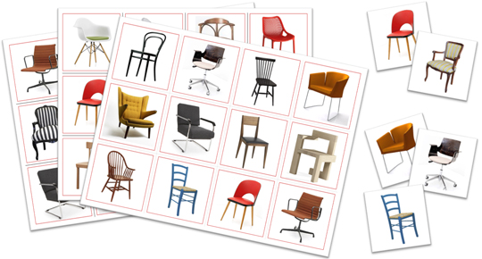 8 Karten eines Hochzeitsmemorys